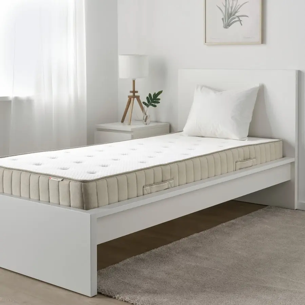 Матрас - VATNESTRÖM /VATNESTRОM  IKEA/ ВАТНЕСТРЁМ ИКЕА, 200х90 см, светло-бежевый
