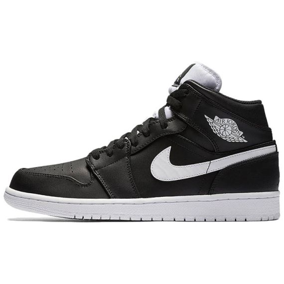 Jordan Air Jordan 1 Retro Mid Black White