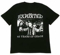 Футболка The Exploited 40 years of chaos (707)