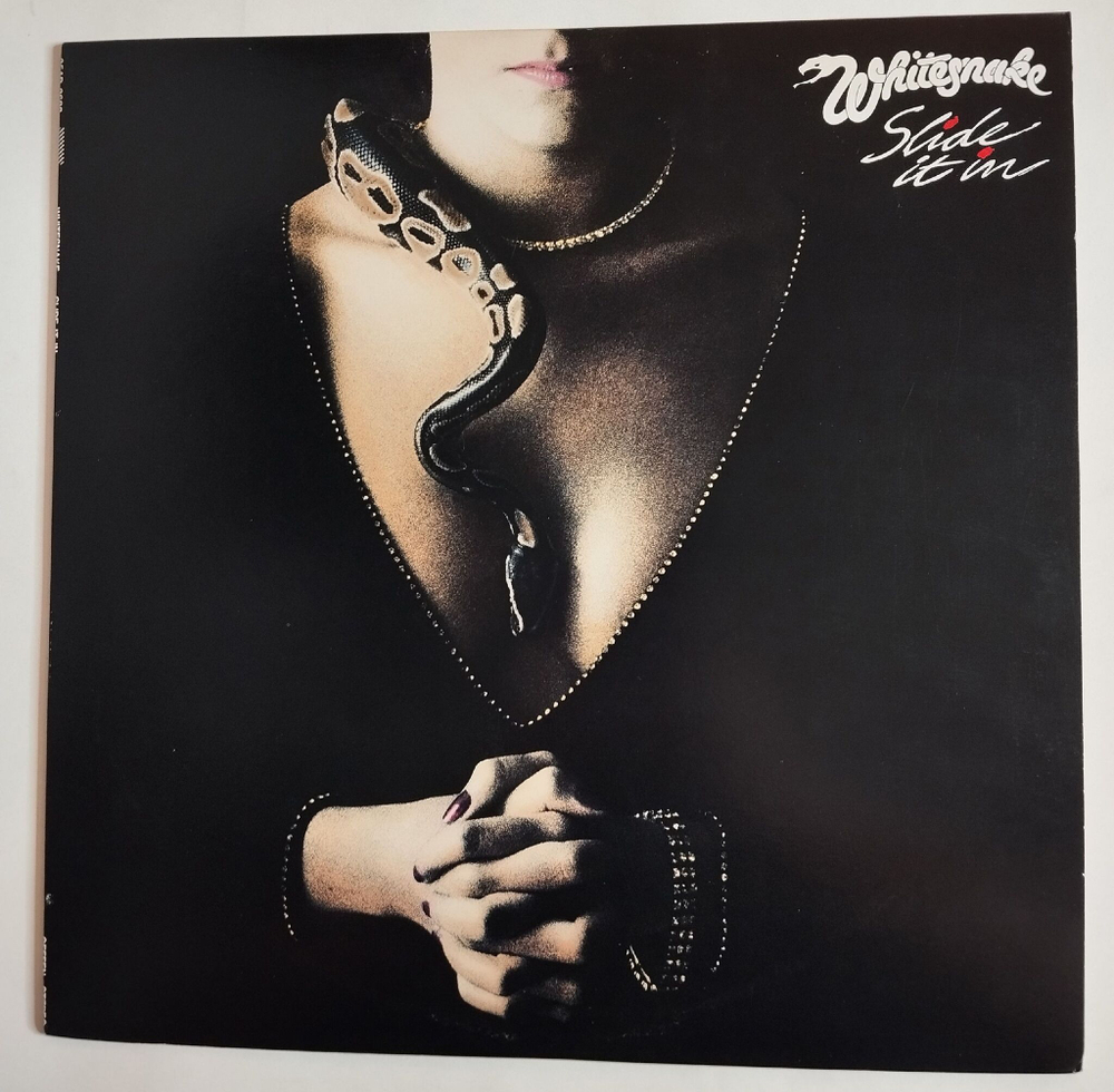 Винтажная виниловая пластинка LP Whitesnake Slide It In (Japan 1984) (No Obi)