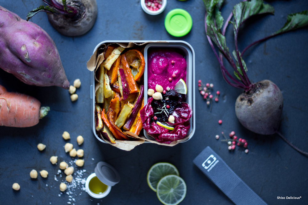 Ланч-бокс mb square, denim