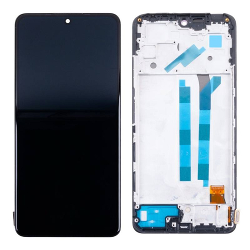 Дисплей для Xiaomi Redmi Note 11 Pro 4G/5G/Poco X4 Pro 5G с тачскрином и рамкой Черный - Oled