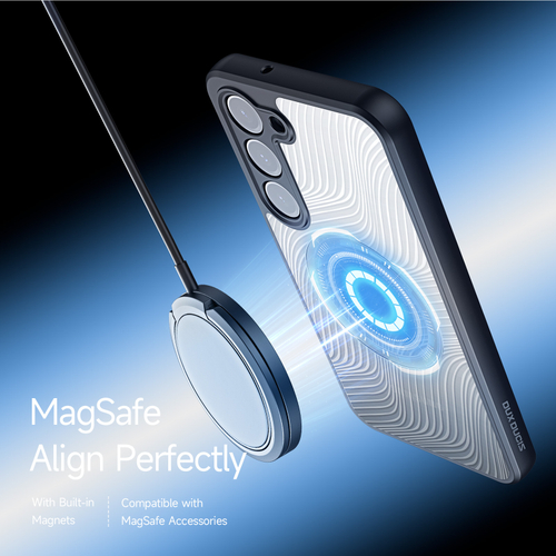 Чехол с поддержкой MagSafe от Dux Ducis для Samsung Galaxy S23, серия Aimo Mag Series Case