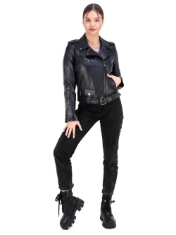 Косуха кожаная из натуральной кожи Турция