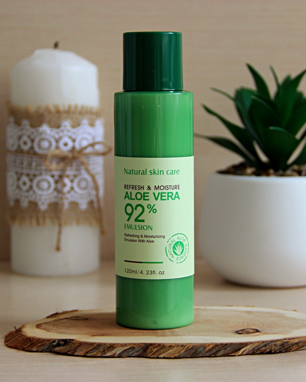Эмульсия для лица с алоэ, 120мл