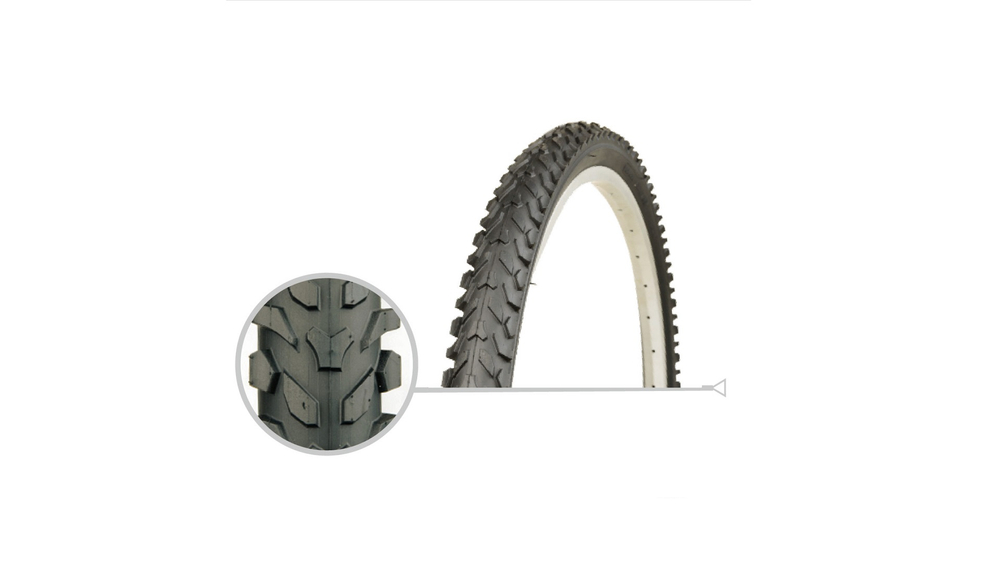 Покрышка HOGGER 24"x2.10 HG-1018, горная, TPI30, черная