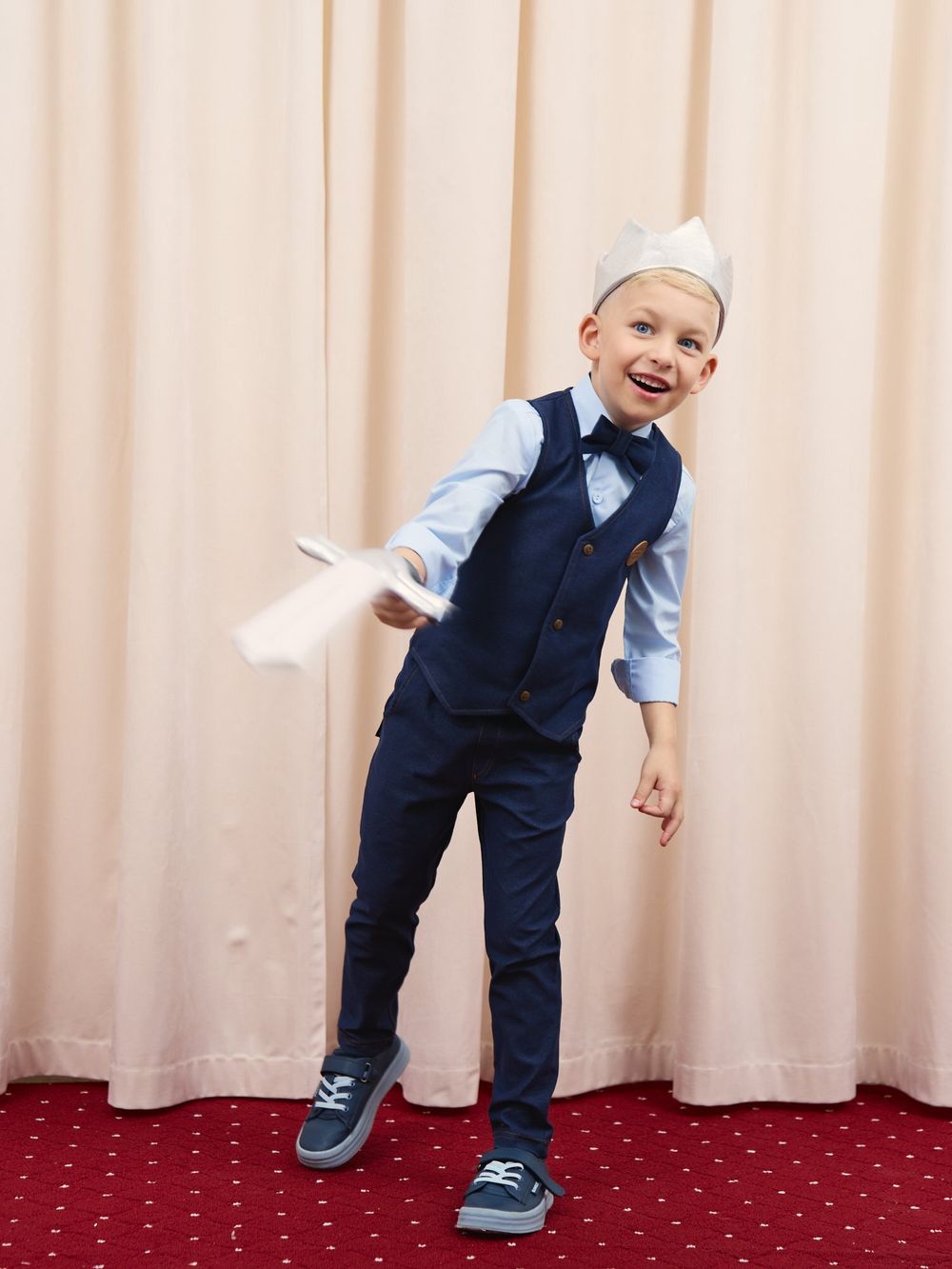 Жилет из джинскота "Джинс"