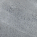 Коврик меховой фактурный 50*80см, полиэстер, серый