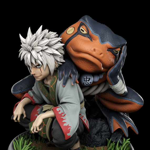 Young Jiraya - Naruto