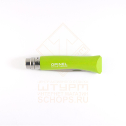 Нож складной Opinel 7 VRI, Neon Green