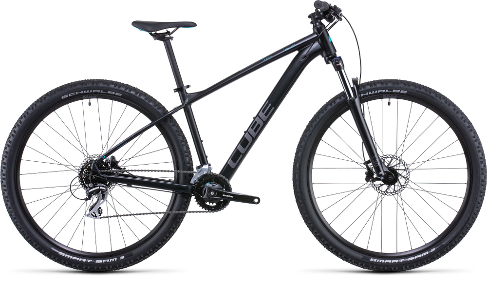 Велосипед CUBE 2022 Aim Race  black´n´azure  20"