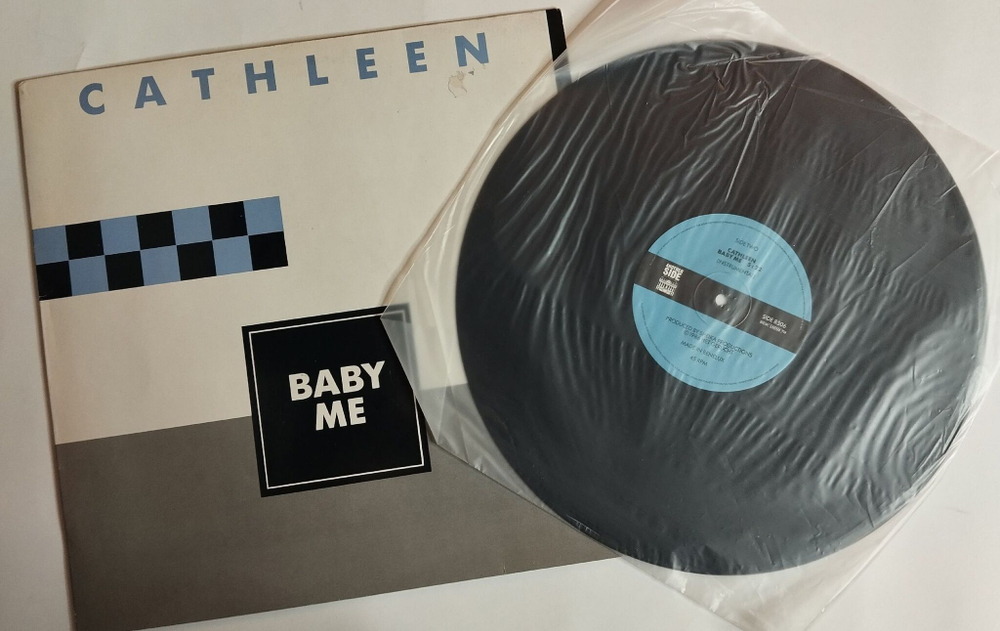 Винтажная виниловая пластинка LP Cathleen Baby Me (Belgium 1986)