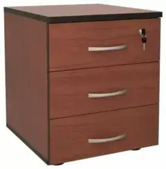 Тумба 3 ящика с замком 41.61Р 400x450x540 итальянский орех