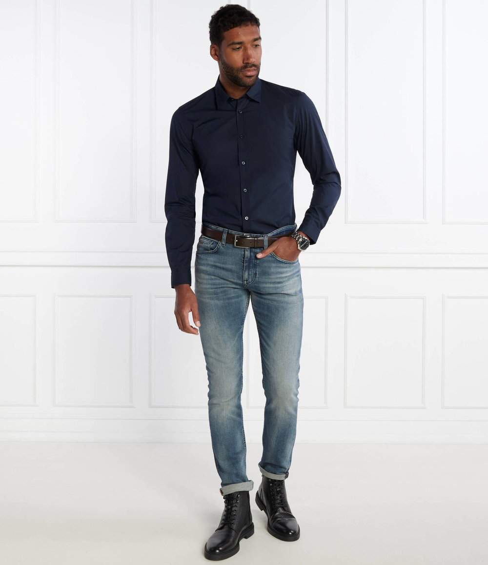 Рубашка S-ROAN BOSS BLACK - темно-синий(50497037)