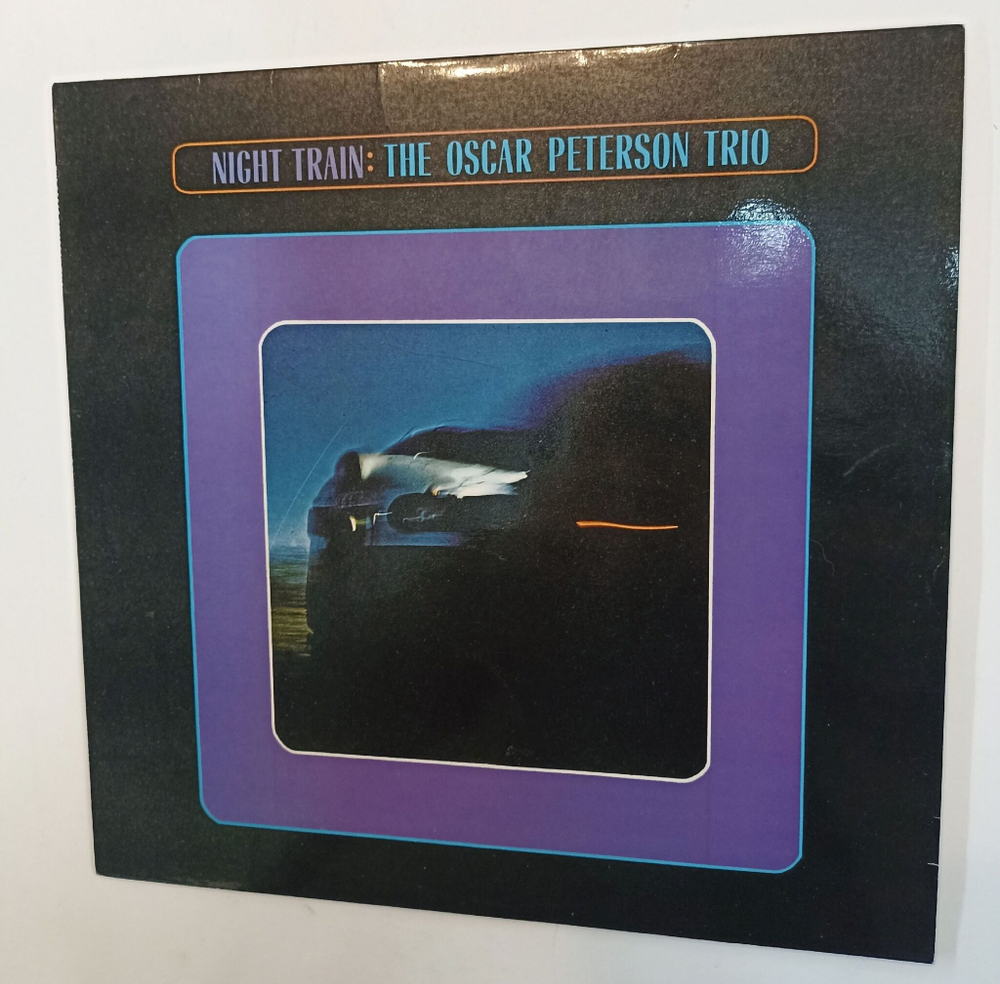 Винтажная виниловая пластинка LP The Oscar Peterson Trio Night Train (UK 1969)