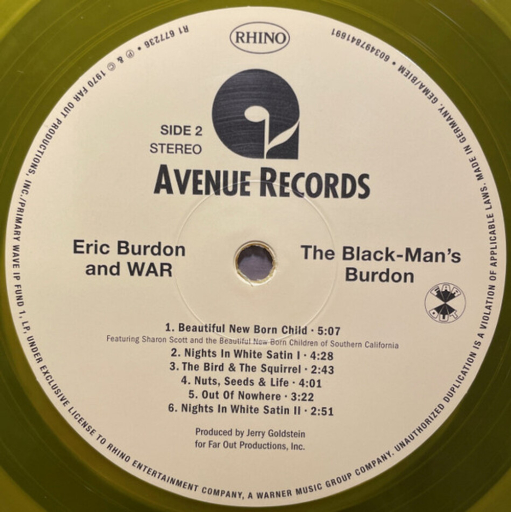 Eric Burdon & War / The Complete Vinyl Collection (Coloured Vinyl)(Limited Edition)(4LP)