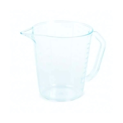 Кружка мерная 1л прозрачная