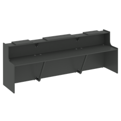 Onix Ресепшн O.R-K-15 Антрацит 3390*766*1187