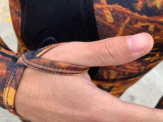 Гидрокостюм из лайкры Epsealon Rash Camo Brown Lycra