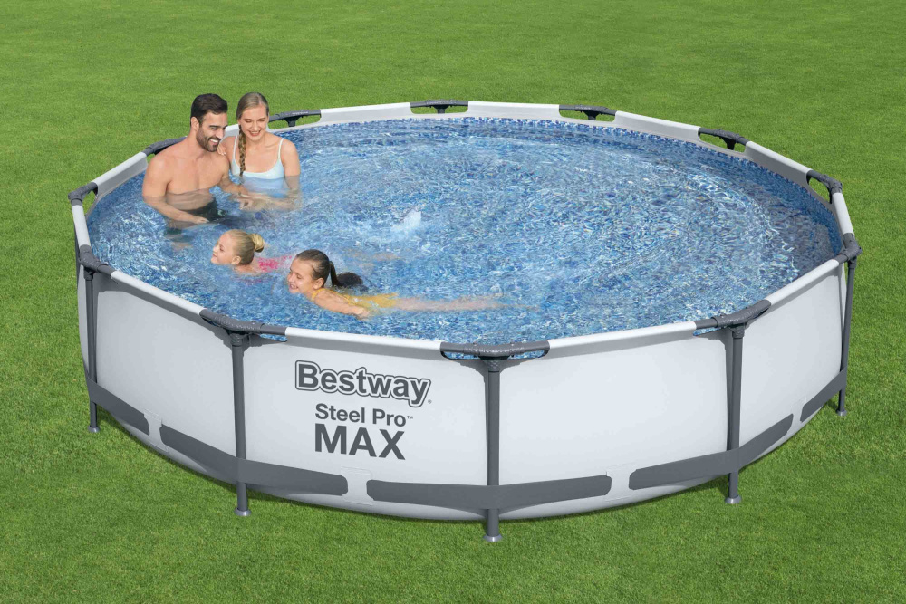 Каркасный бассейн Bestway 366х76 см + фильтр-насос 1249 л/ч (56416 BW)