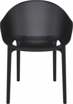 Кресло пластиковое Siesta Contract Sky Pro, черный