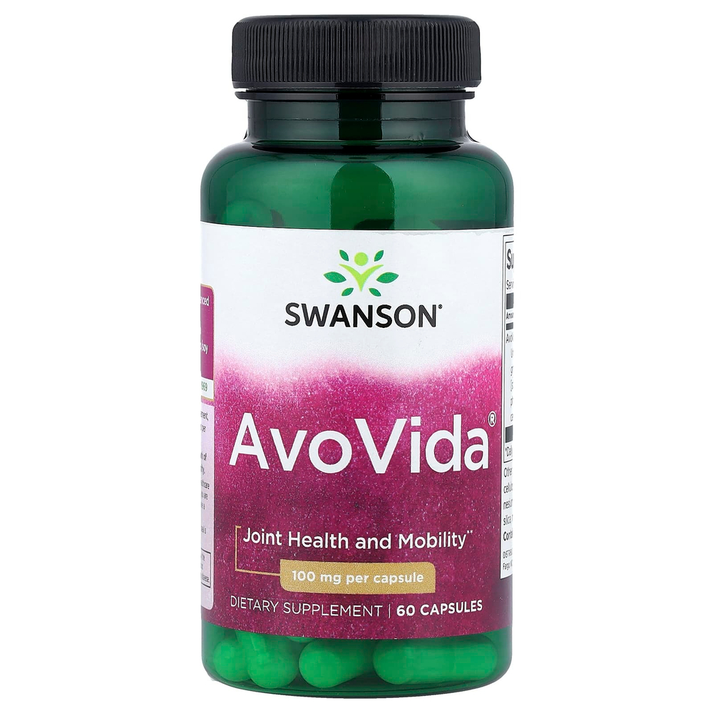 Swanson, AvoVida®, 100 мг, 60 капсул
