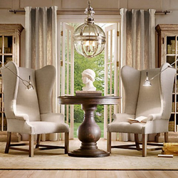 Светильник Restoration Hardware Хильда США интерьер