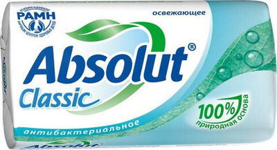 ABSOLUT Туал/мыло,Освежающее,90г