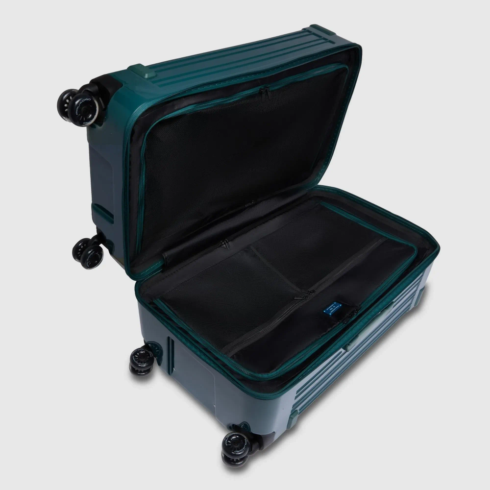Чемодан транк маленький Piquadro POP/Verde foresta