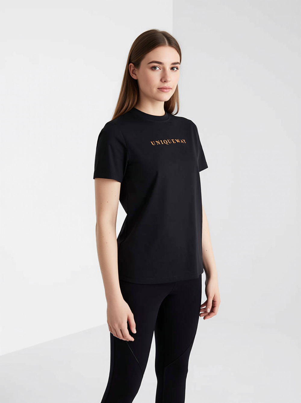 футболка женская классическая для брендирования