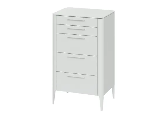 Комод Type высокии? 5 ящиков (белый)