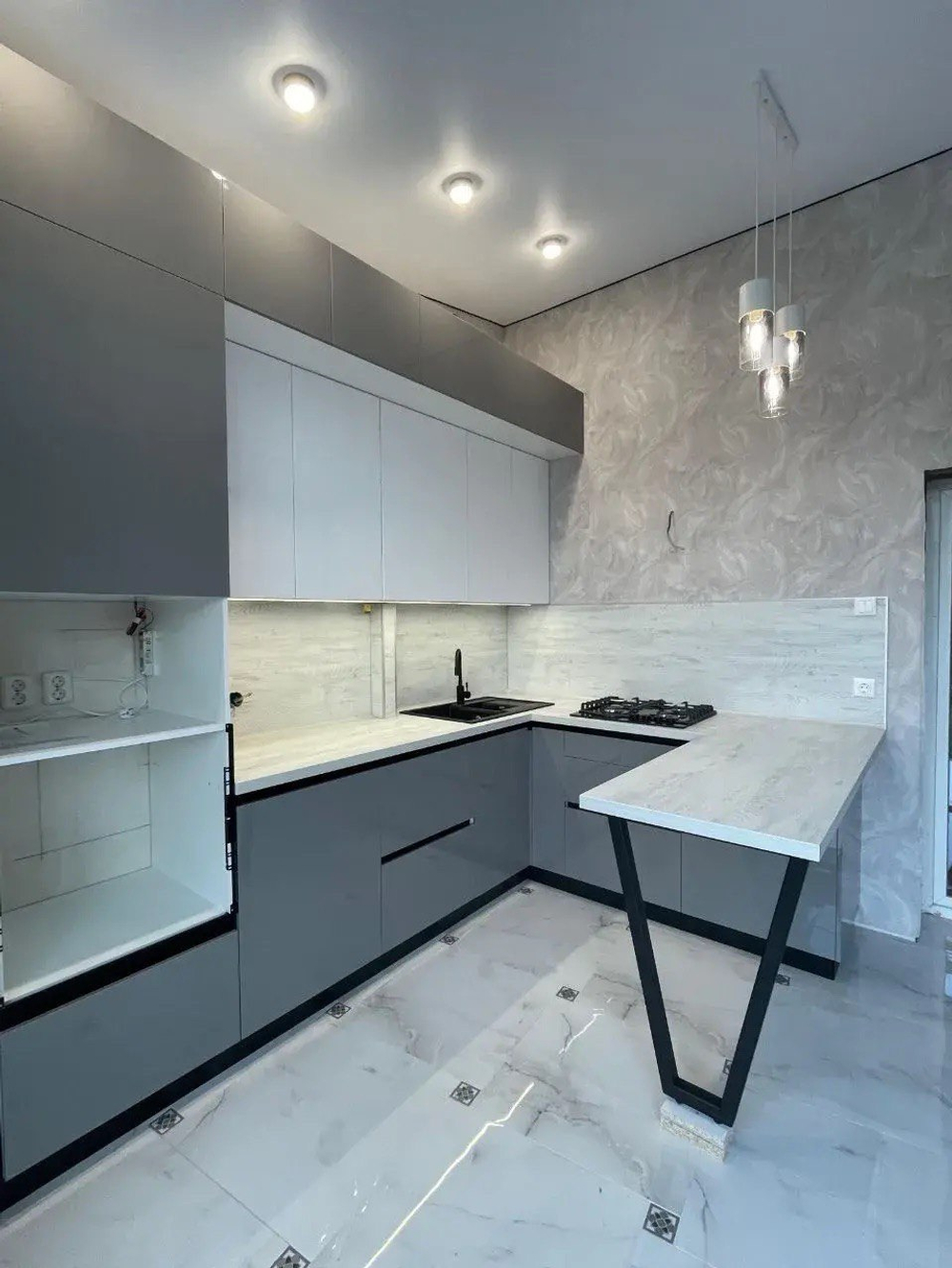 МОДУЛЬНАЯ КУХНЯ Аттика Gola Plastic АКРИЛИТ( АТТИКА ГОЛА )В НАЛИЧИИ ПО ВАШИМ РАЗМЕРАМ