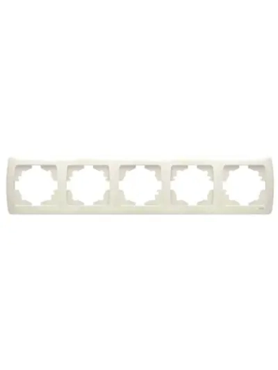 Рамка 5-я горизонтальная VIKO кремовая Carmen 90572105