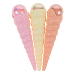 Набор текстовыделителей 3шт. "Жемчужина" голубой, в ПВХ пенале