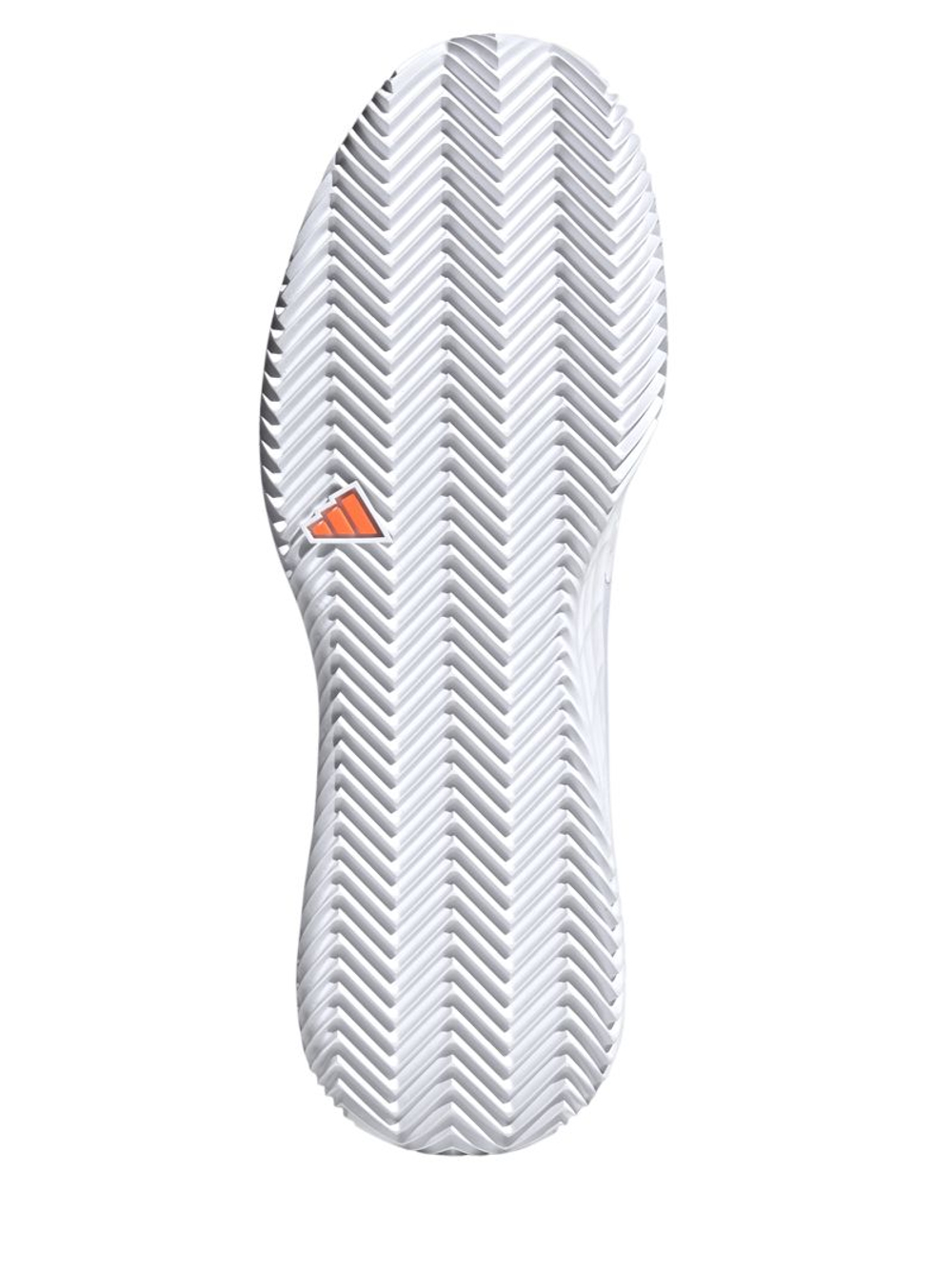 Теннисные кроссовки Adidas Defiant Speed 2 M Clay - cloud white/core black/lucid orange