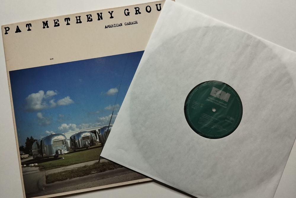 Винтажная виниловая пластинка LP Pat Metheny Group American Garage (Germany 1979)