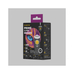 Универсальный фонарь Armytek Prime C1 Pro Magnet USB — современная TIR-линза с закаленным стеклом для равномерного светового потока.