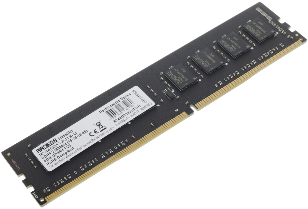 Оперативная память AMD R744G2133U1S-U 4 Гб
