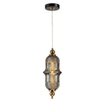 Светильник подвесной Belfast Herbison A1953 / B / A3 GR GL Золотой / Стекло / Серый