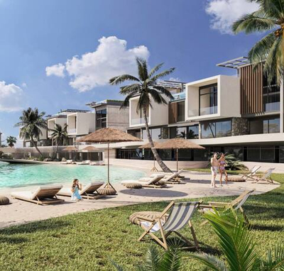 ЖК "K-ISLANDS Luxury Resort" Северный Кипр, район Татлысу. Проект, состоящий из люксовых апартаментов, элегантных пентхаусов и таунхаусов, уникальных вилл утопающих в тропических садах на побережье Средиземного моря. Расположен на побережье с песчаной лагуной