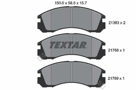 TEXTAR - 2136301-TET - Brake Pad Set, disc brake
