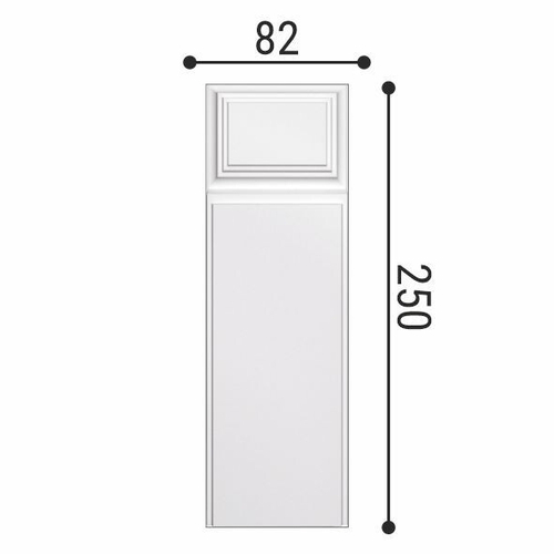 Дверной наличник база декоративная Б1