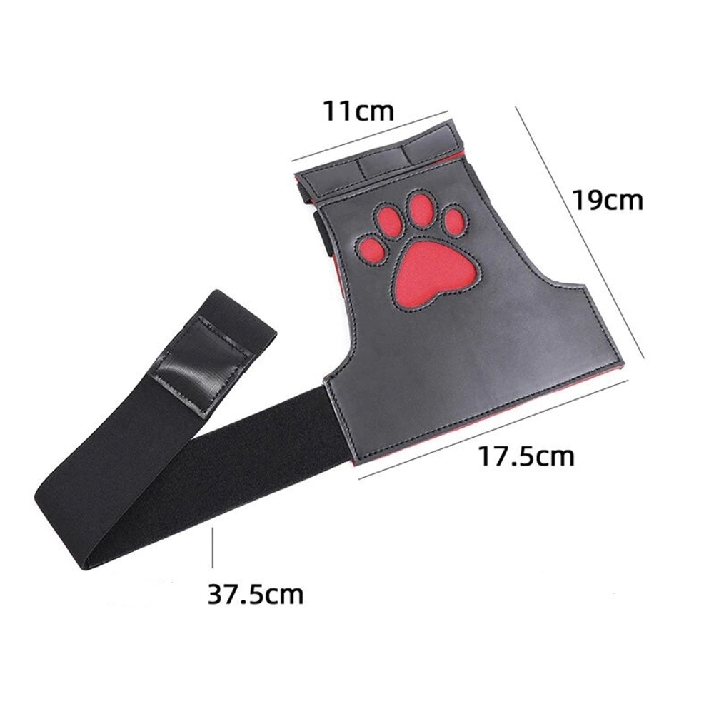 БДСМ накладки на руки раб собака