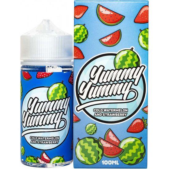 Жидкость Yummy Yummy (100 мл, 3 мг) Cold Watermelon and Strawberry