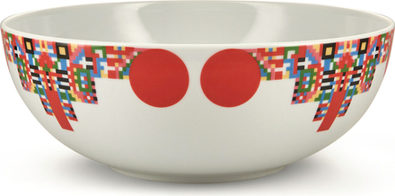 Салатник Alessi Holyhedrics, фарфор, 24 см