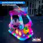 Детский электромобиль для курорта «Звёздный страж», двухместный, усиленная рама