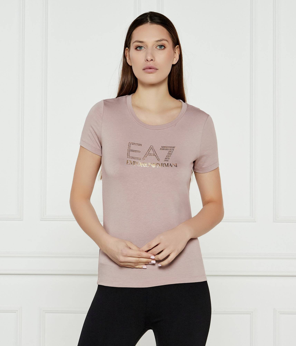 Футболка EA7 - розовый(8NTT67 TJDQZ)