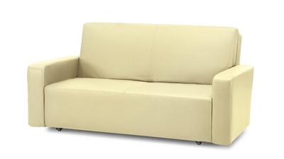 Диван Роин Galaxy Cream 187*100*86 см, Бежевый Экокожа Аккордеон Фиеста