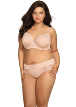 Бюстгальтер Freesia с эффектной вышивкой на чашках (Размер: 80F) (Цвет: черный)