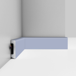 Плинтус напольный Decomaster ECO LINE D234-117 58х16х2400мм